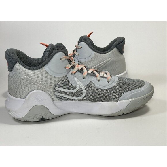 Nike Shoes KD Trey 5 lX Mens 8.5 Pure Platinum Basketball Athletic Sneakers - Picture 8 of 10